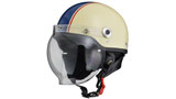 CROSS HALF HELMET IVORY/NAVY