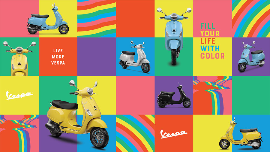 VESPA LX125i-Get CORAL新登場！